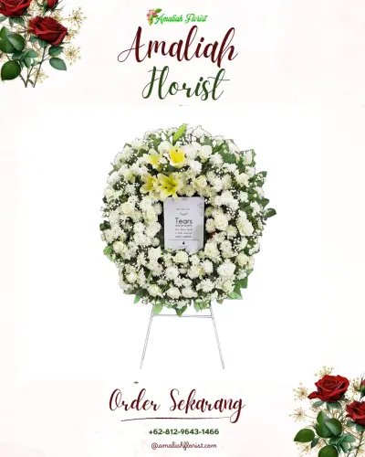 Krans Bunga Duka Cita linggasari